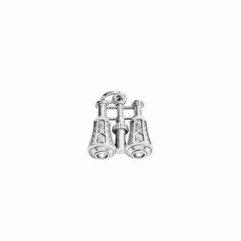 Beaucoup Designs Aimez Opera Glasses Charm Sterling Silver plated Made in USA