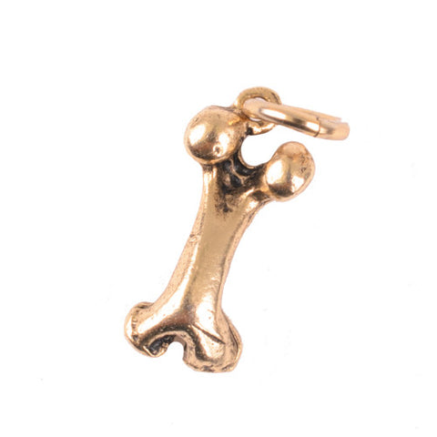 Beaucoup Designs Dog Bone 14K Gold Plated Charm