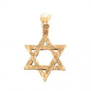 Beaucoup Designs Star of David 14k gold plated charm for charm bracelet or necklace