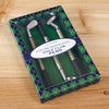 Golf Club Pen Gift Boxed Set By Two's Company