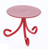 Ganz Mini Iron Red Table Figure for Fairy Garden ~ matches chairs and bench